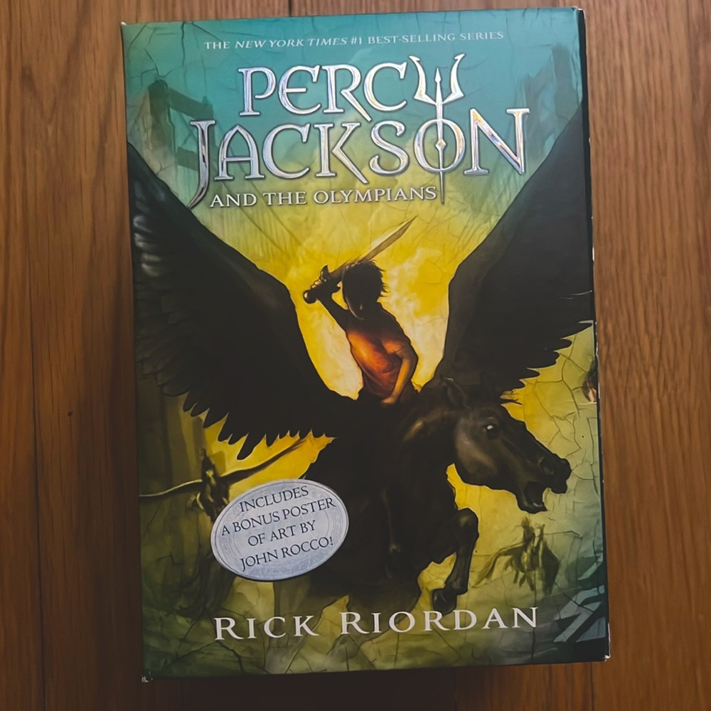 Percy Jackson and the Olympians Series by Rick Riordan